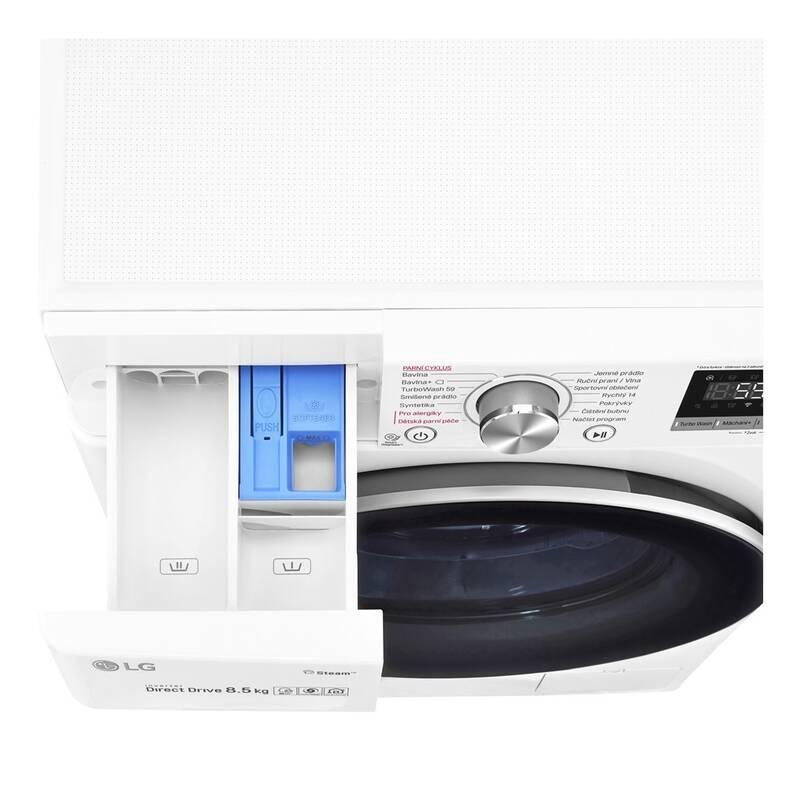 Pračka LG F4WN708S1 bílá barva