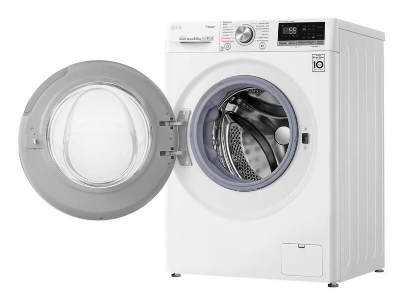Pračka LG F4WN708S1 bílá barva, Pračka, LG, F4WN708S1, bílá, barva
