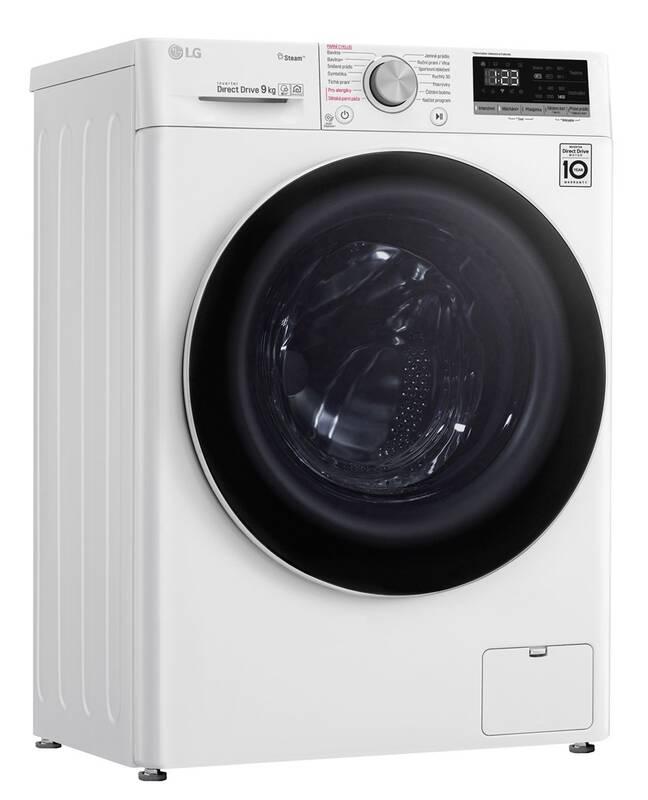 Pračka LG F4WT409AIDD bílá barva