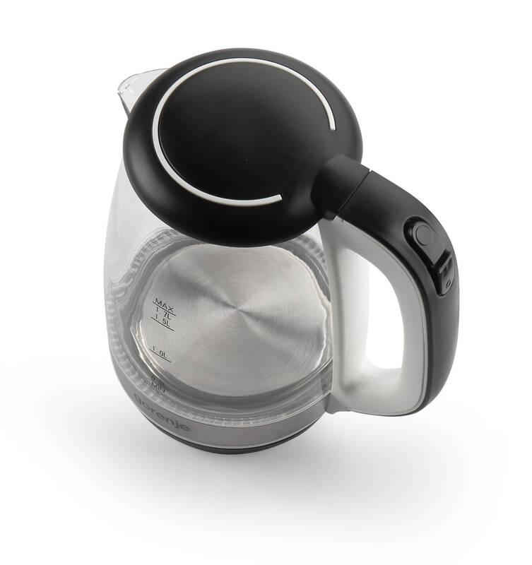 Rychlovarná konvice Gorenje Black and white K17GLBW