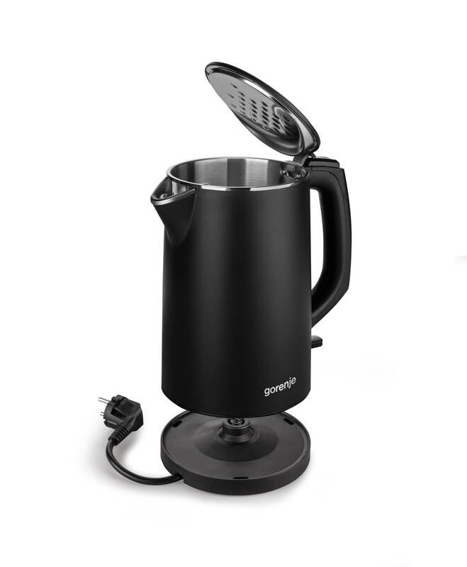 Rychlovarná konvice Gorenje K15DWB černá