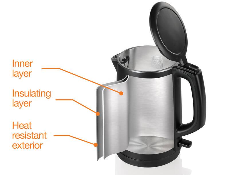 Rychlovarná konvice Gorenje K15DWB černá