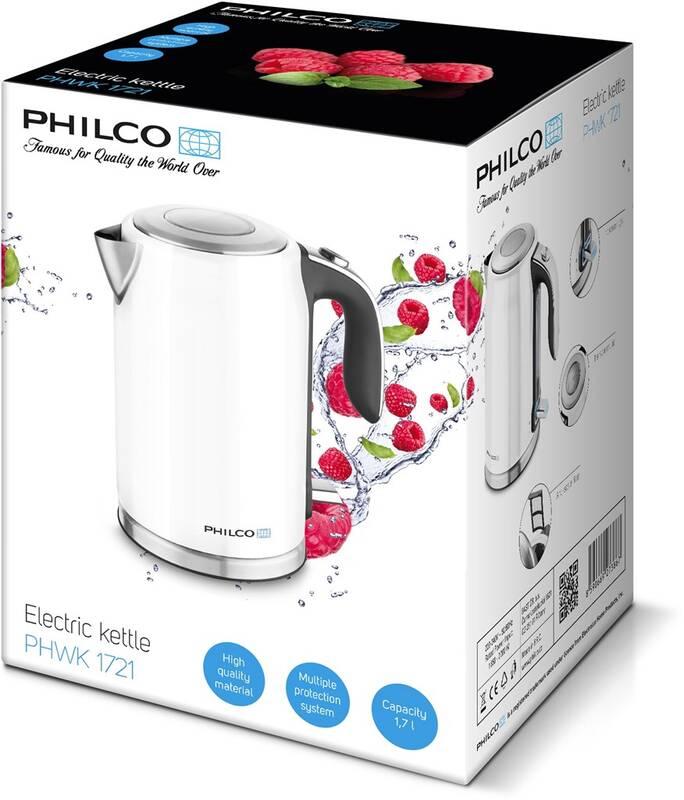 Rychlovarná konvice Philco PHWK 1721 bílá