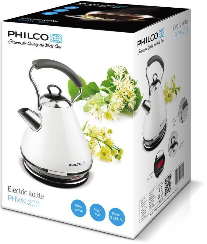 Rychlovarná konvice Philco PHWK 2011 bílá