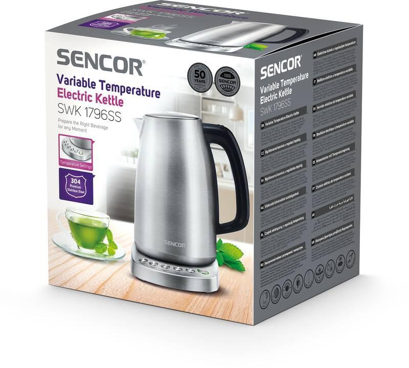 Rychlovarná konvice Sencor SWK 1796SS nerez