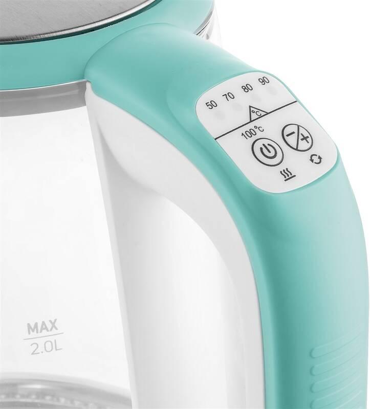 Rychlovarná konvice Sencor SWK 2191GR zelená