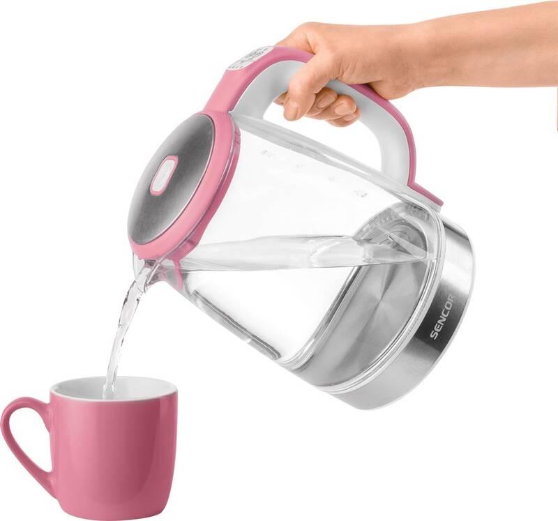 Rychlovarná konvice Sencor SWK 2194RD červená