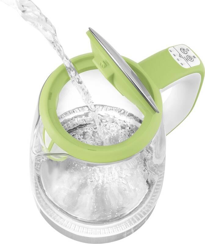 Rychlovarná konvice Sencor SWK 2197GG zelená