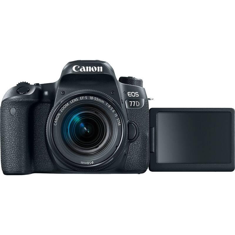 Set výrobků Canon EOS 77D 18-55 IS STM EF-S 10-18 mm f 4.5-5.6 IS STM