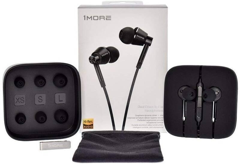 Sluchátka 1More Dual Driver černá