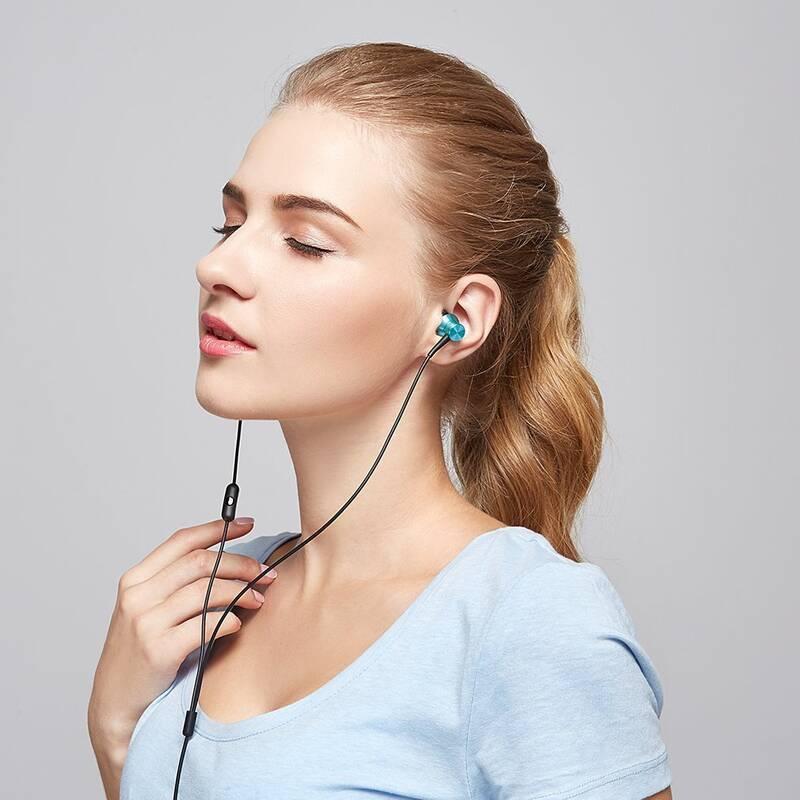 Sluchátka 1More Piston Fit modrá