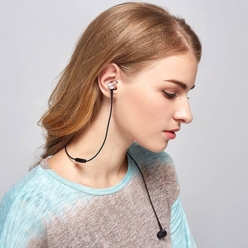 Sluchátka 1More Piston Fit růžová