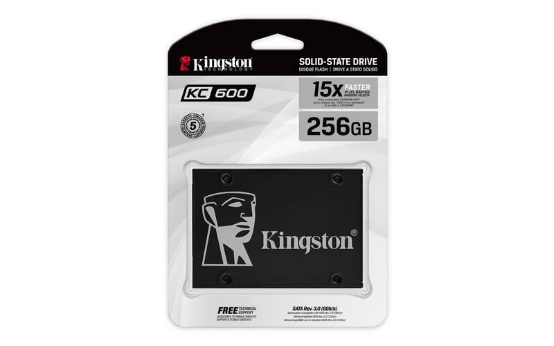 SSD Kingston KC600 256GB SATA3 2.5"