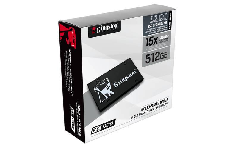 SSD Kingston KC600 512GB SATA3 2.5" Upgrade Bundle Kit