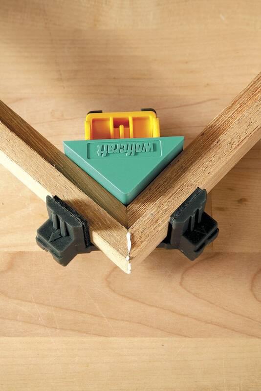 Svěrka úhlová Wolfcraft2 ES 22 rohová