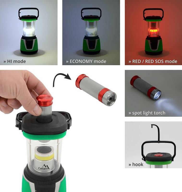 Svítilna Cattara LED 300 lm CAMPING REMOTE CONTROL
