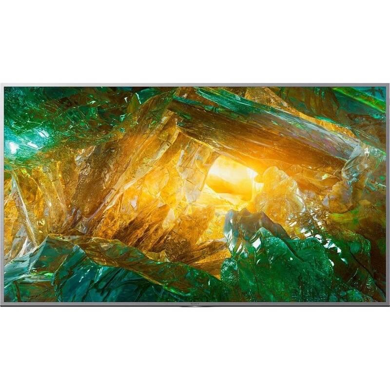 Televize Sony KD-65XH8077 stříbrná