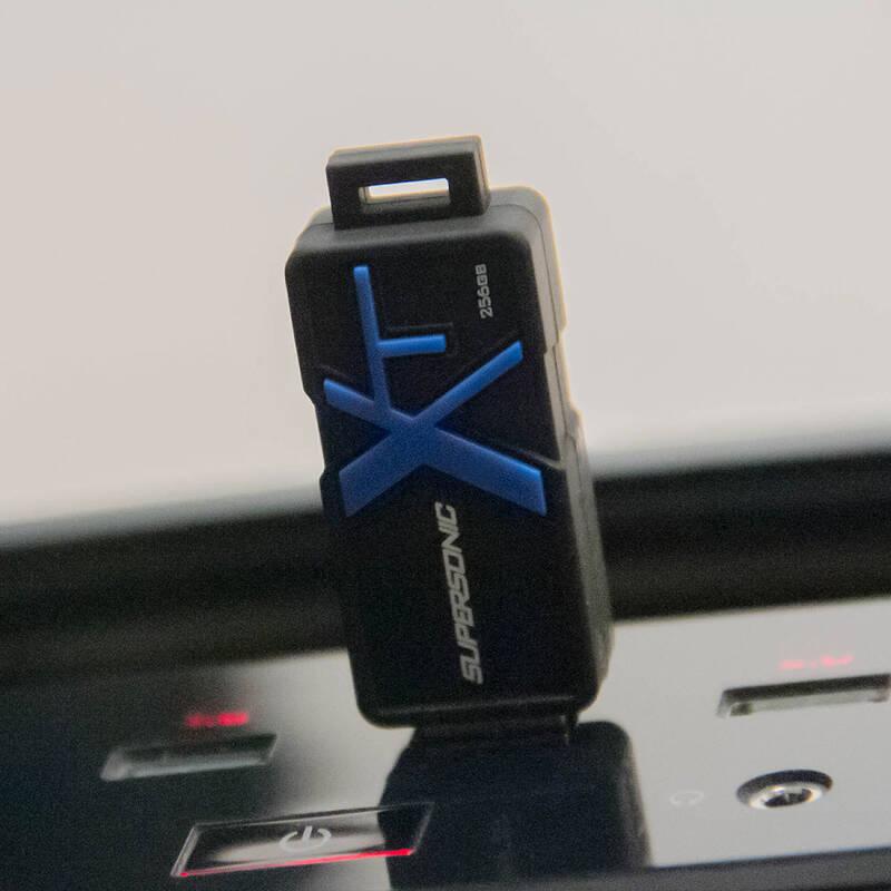 USB Flash Patriot Supersonic Boost 256 GB černý