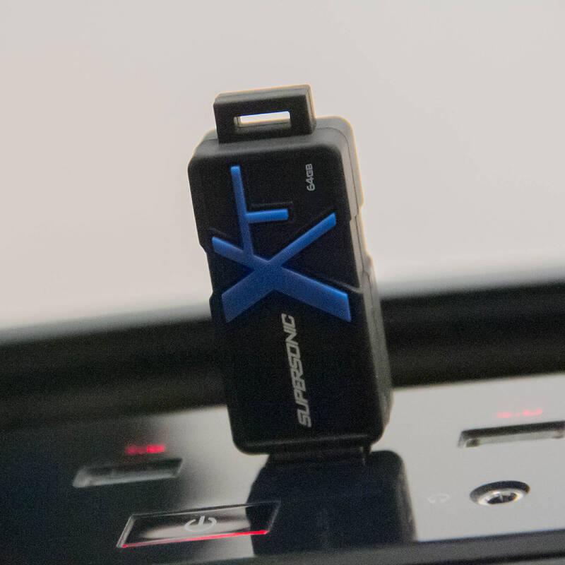 USB Flash Patriot Supersonic Boost 64GB černý