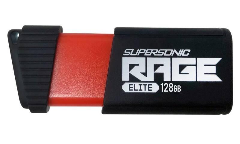 USB Flash Patriot Supersonic Rage Elite 128GB černý, USB, Flash, Patriot, Supersonic, Rage, Elite, 128GB, černý