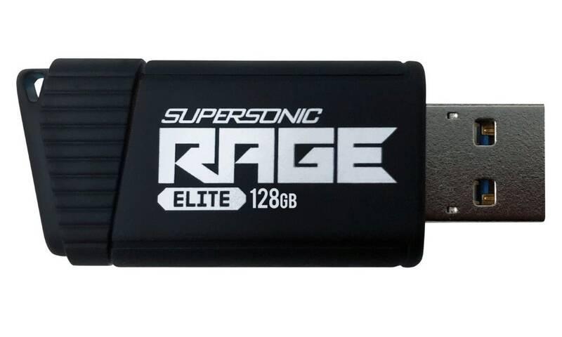 USB Flash Patriot Supersonic Rage Elite 128GB černý
