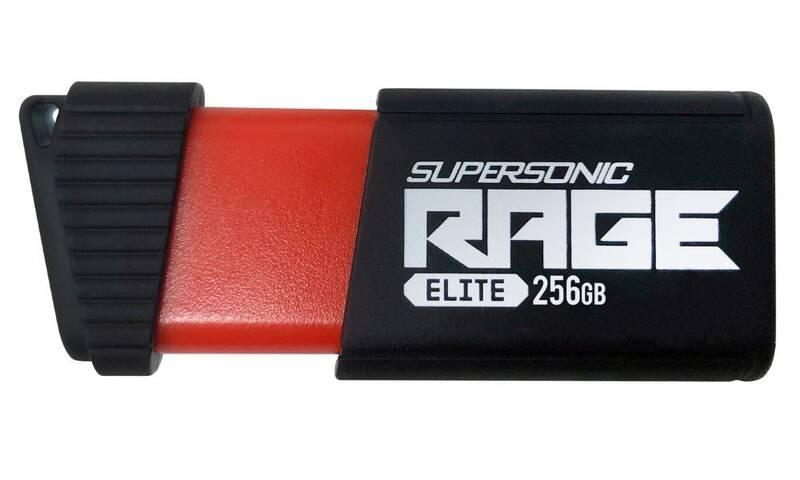 USB Flash Patriot Supersonic Rage Elite 256GB černý, USB, Flash, Patriot, Supersonic, Rage, Elite, 256GB, černý