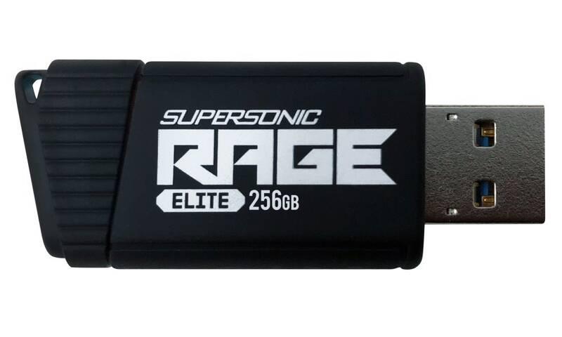 USB Flash Patriot Supersonic Rage Elite 256GB černý