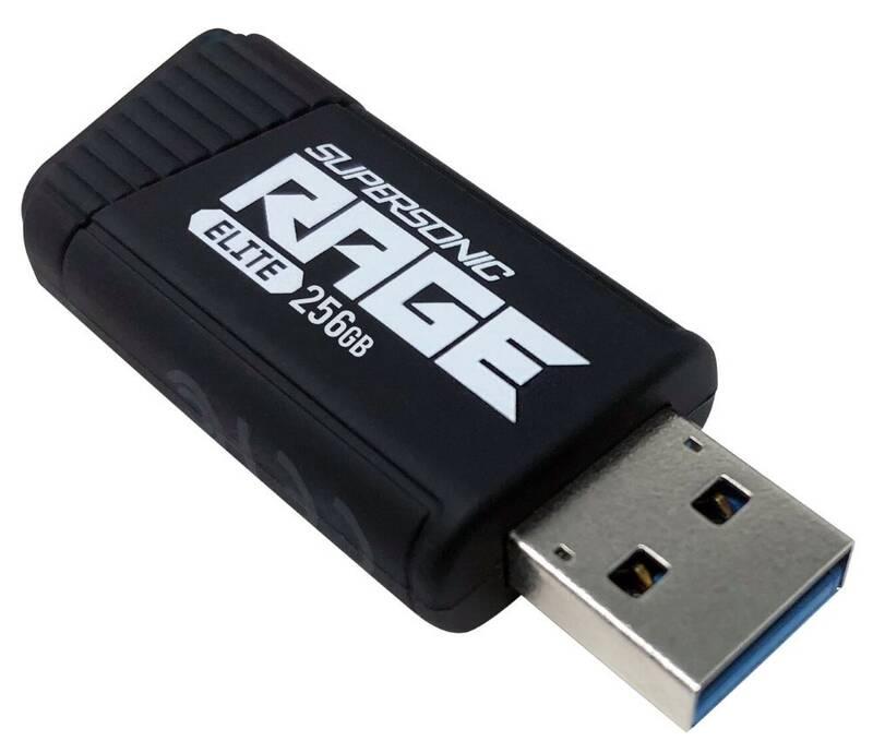 USB Flash Patriot Supersonic Rage Elite 256GB černý