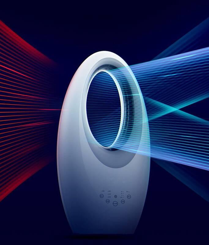 Ventilátor Guzzanti GZ 1408 bílý