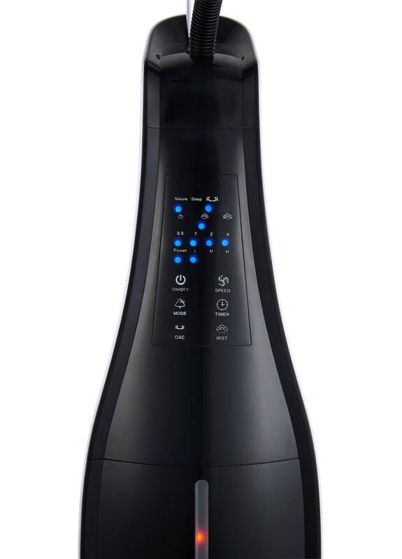 Ventilátor stojanový mlhový Guzzanti GZ 1405 černý