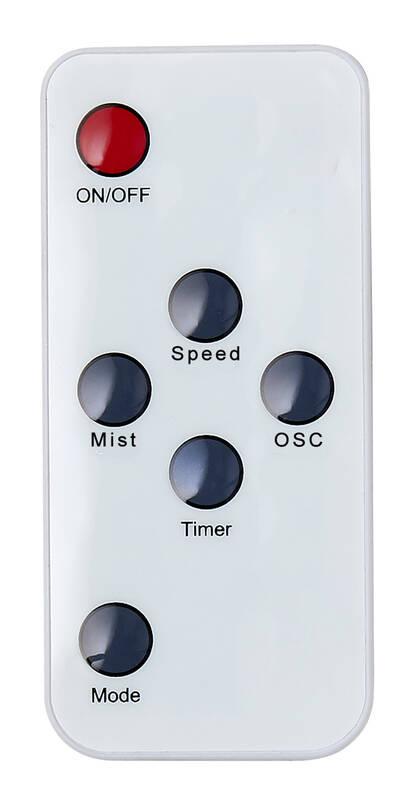 Ventilátor stojanový mlhový Guzzanti GZ 1405 černý