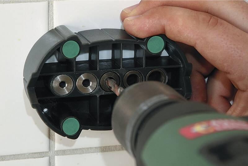 Vrtací pomůcka Wolfcraft Accumobil