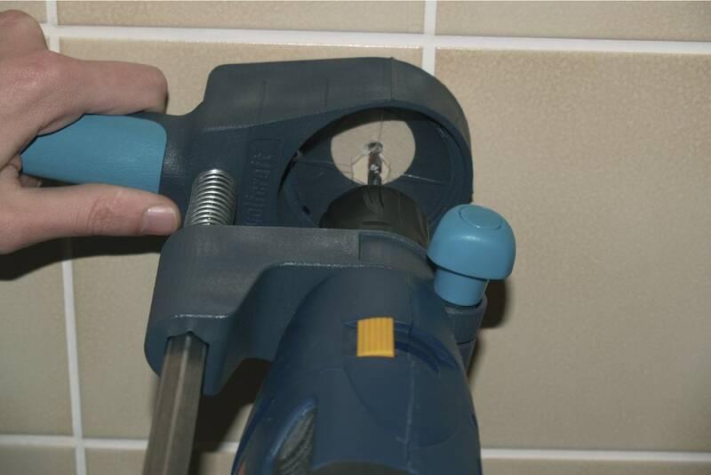 Vrtací pomůcka Wolfcraft Tecmobil 200