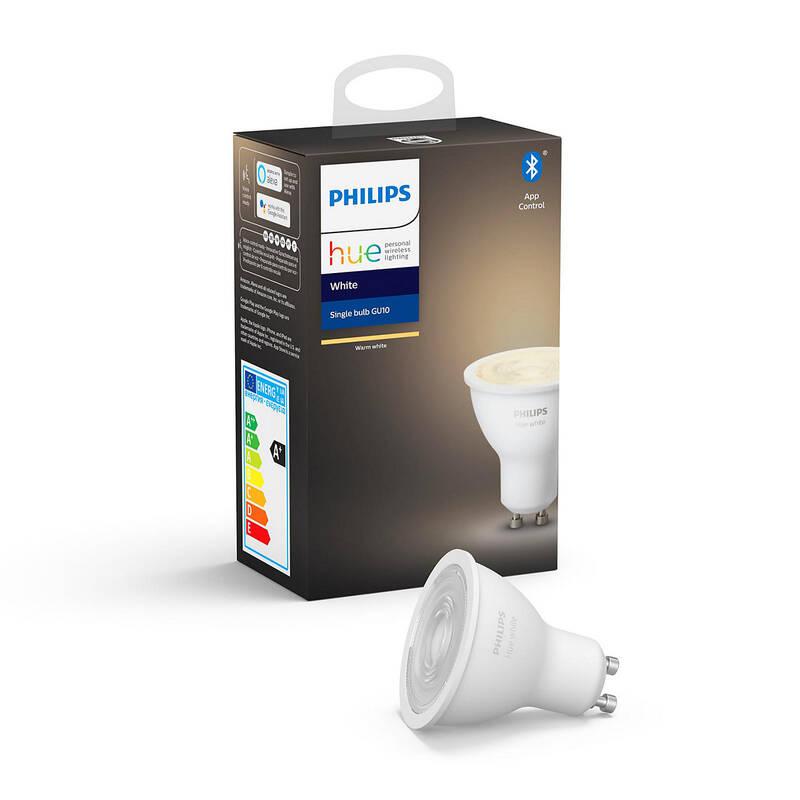 Žárovka LED Philips Hue Bluetooth 5,2W, GU10, White