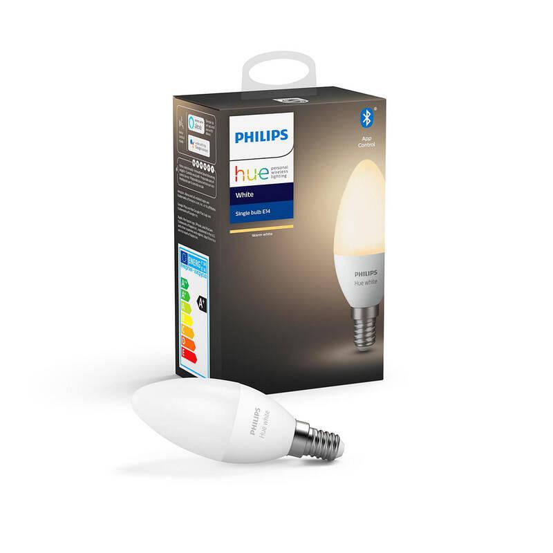 Žárovka LED Philips Hue Bluetooth 5,5W, E14, White