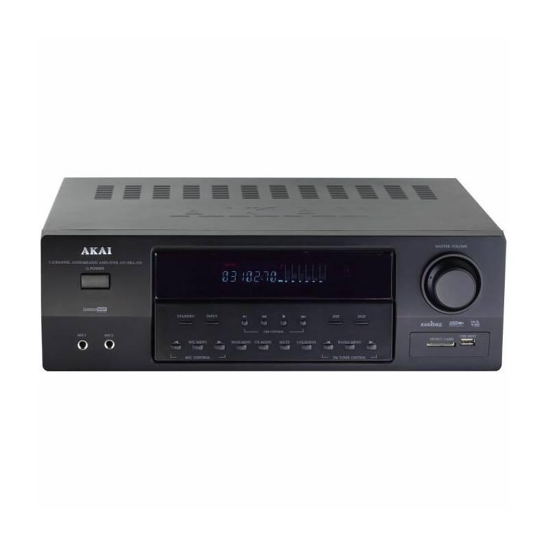 AV Receiver AKAI AS110RA-320 černý, AV, Receiver, AKAI, AS110RA-320, černý