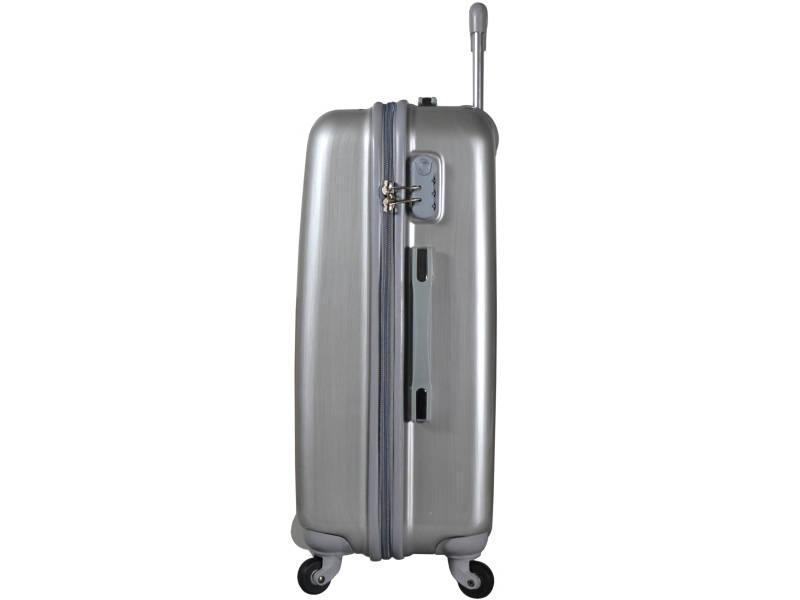 Cestovní kufr Azure T-868 3-60 PC stříbrný, Cestovní, kufr, Azure, T-868, 3-60, PC, stříbrný