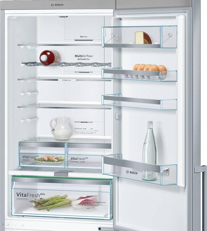 Chladnička s mrazničkou Bosch KGN49AI31 nerez