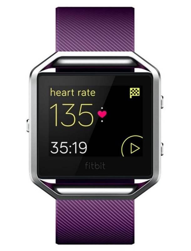 Chytré hodinky Fitbit Blaze large fialová