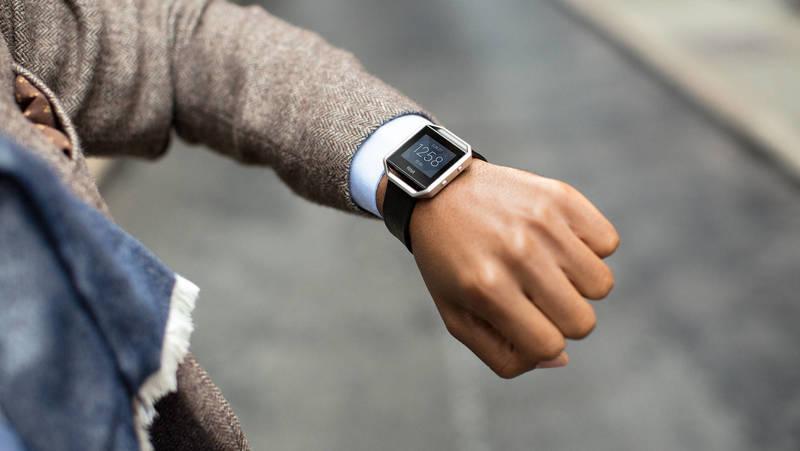 Chytré hodinky Fitbit Blaze large fialová