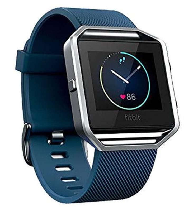 Chytré hodinky Fitbit Blaze large modrá