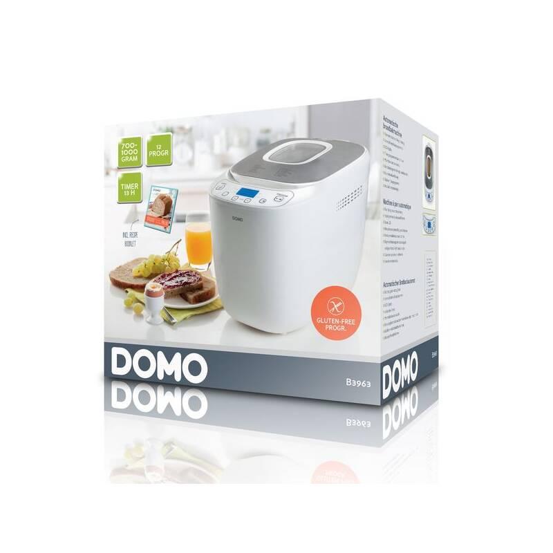 Domácí pekárna Domo B3963 bílá