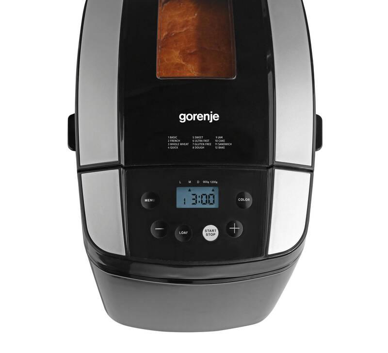 Domácí pekárna Gorenje BM1210BK černá