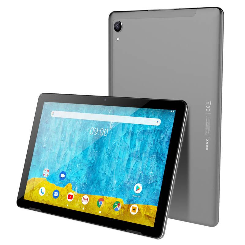 Dotykový tablet Umax VisionBook 10A LTE šedý, Dotykový, tablet, Umax, VisionBook, 10A, LTE, šedý