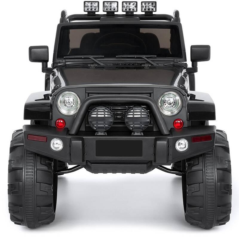 Elektrické autíčko Made Jeep černé