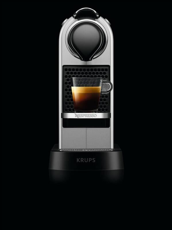 Espresso Krups Nespresso Citiz XN741B10 stříbrné