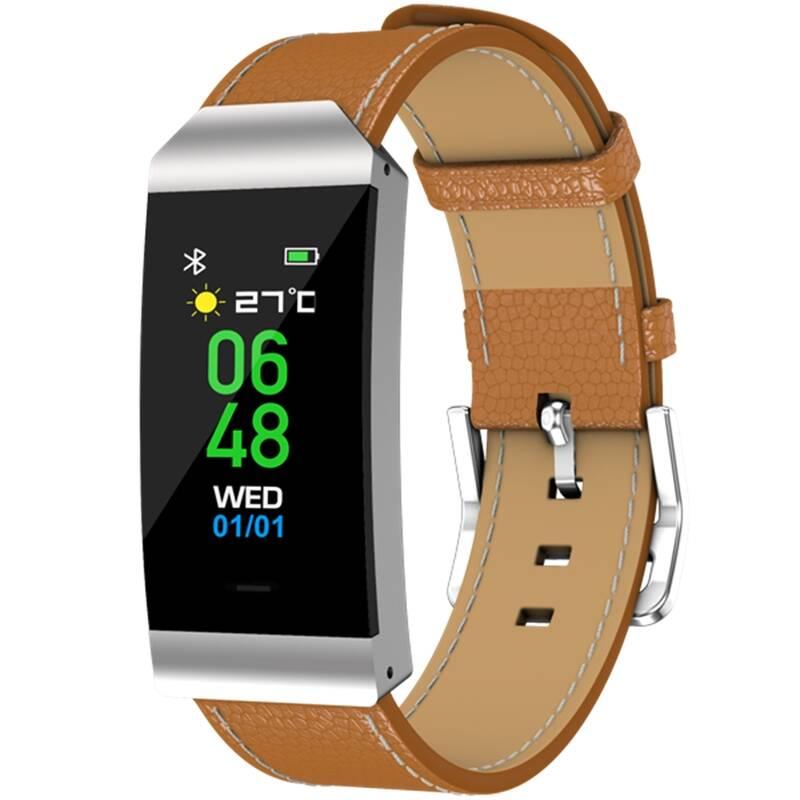 Fitness náramek Denver BFH-250 hnědý