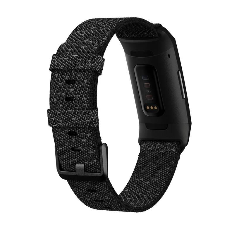 Fitness náramek Fitbit Charge 4 Special Edition - Granite Woven