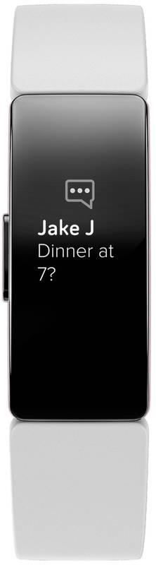 Fitness náramek Fitbit Inspire HR - White Black