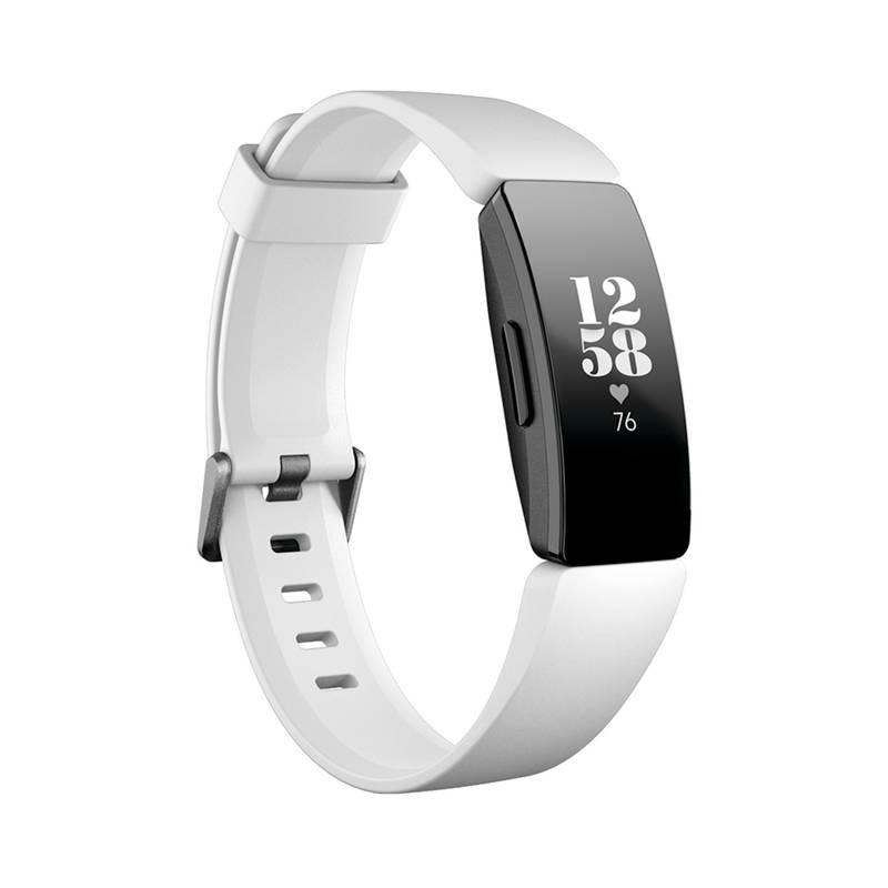 Fitness náramek Fitbit Inspire HR - White Black, Fitness, náramek, Fitbit, Inspire, HR, White, Black